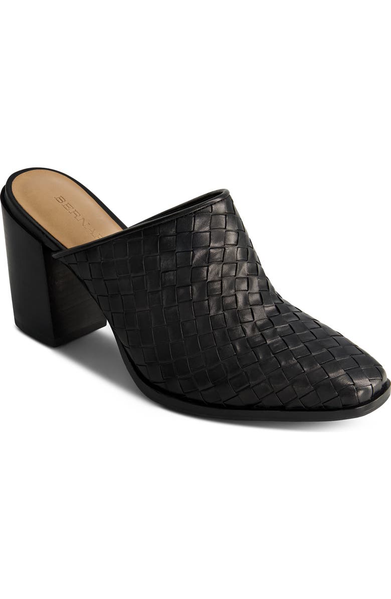 Bernardo Footwear Britt Woven Heeled Mule, Main, color,