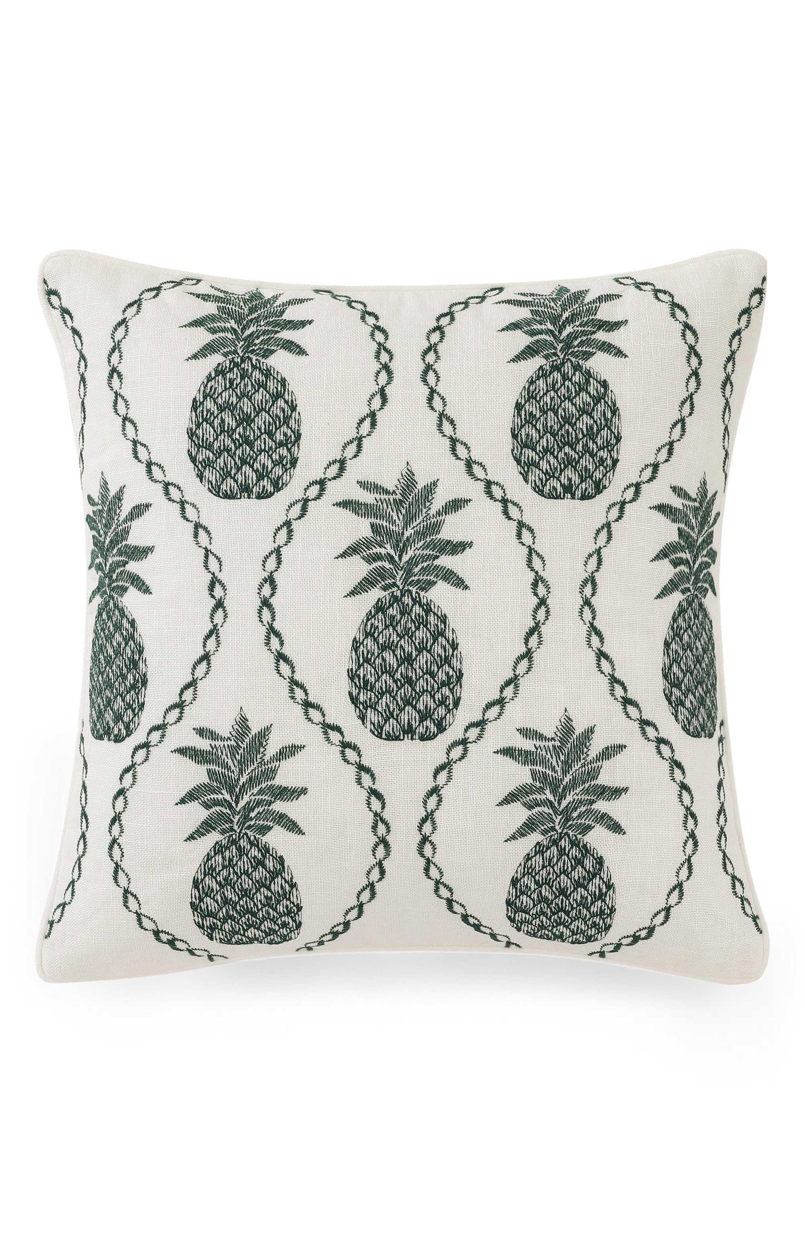 Tommy Bahama Golden Pineapple Decorative Accent Pillow