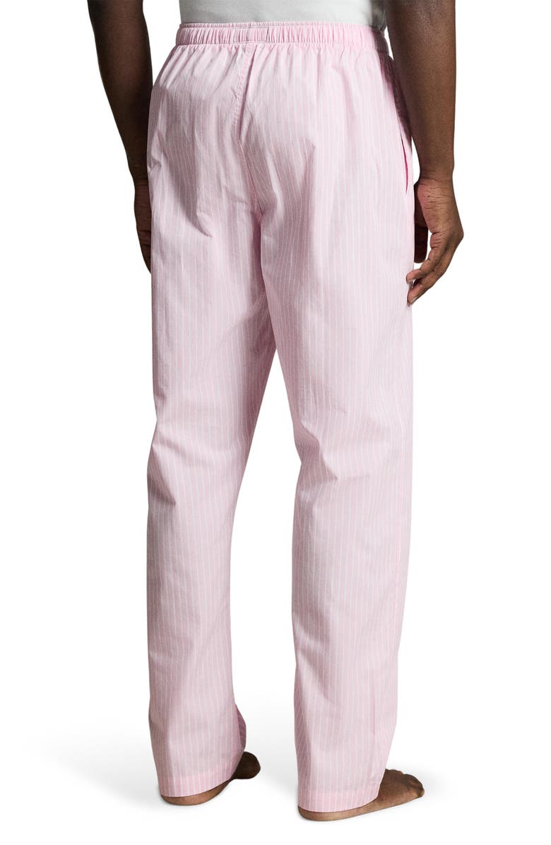 Polo Ralph Lauren Stripe Cotton Pajama Pants, Alternate, color, Hudson Stripe Cruise Navy
