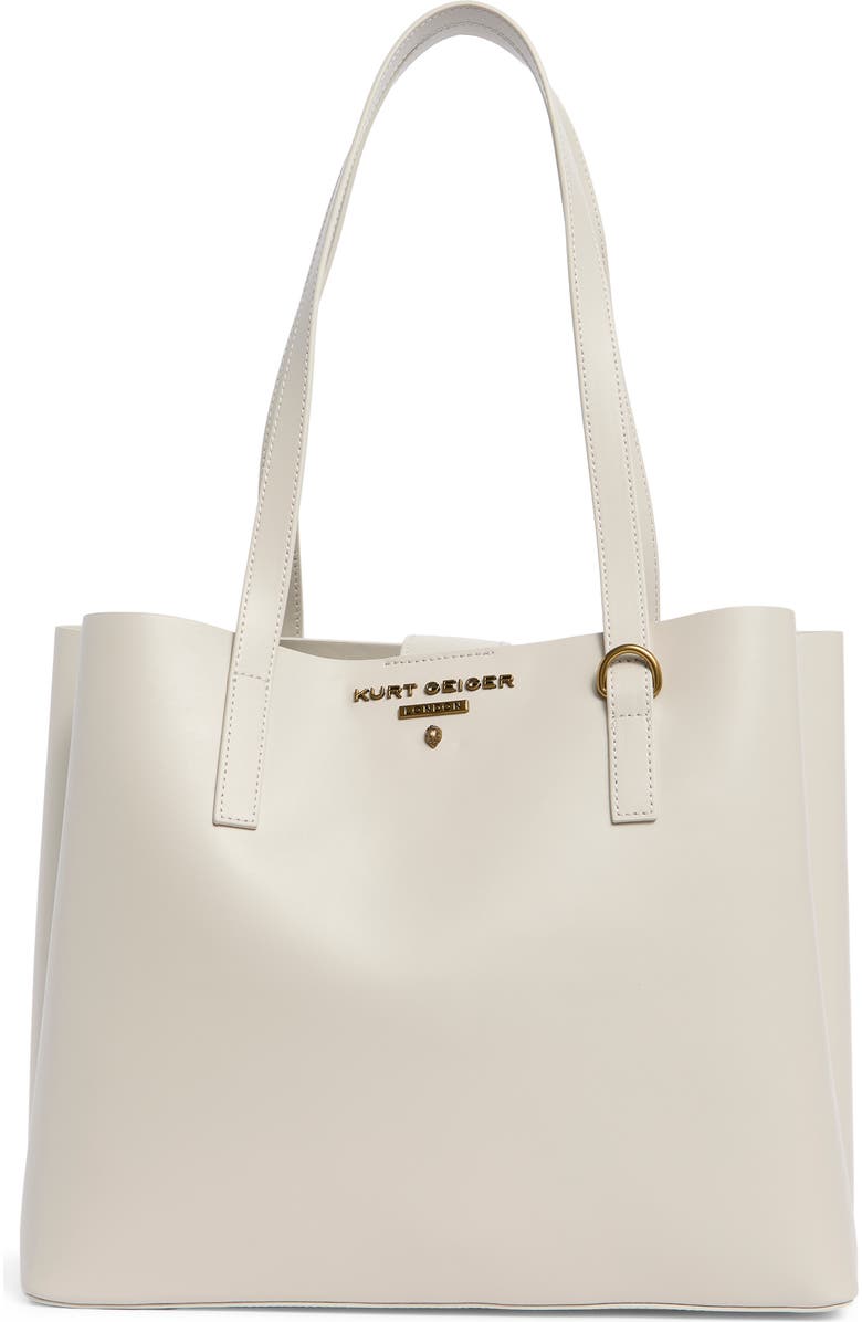 Kurt Geiger London Hampstead Tote, Main, color, Grey/ Light