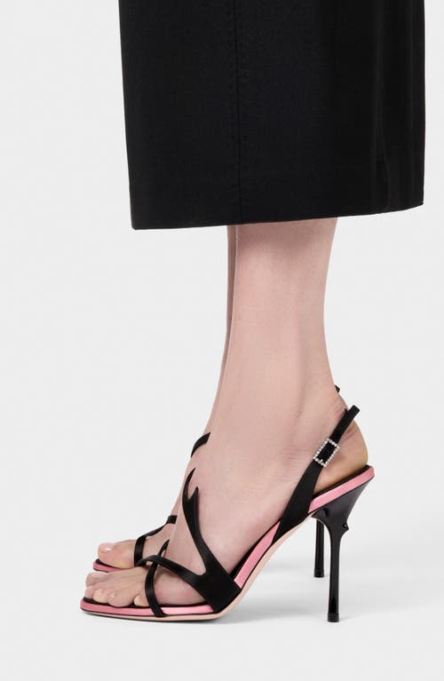 Roger Vivier Rose Vivier Slingback Sandal In Black