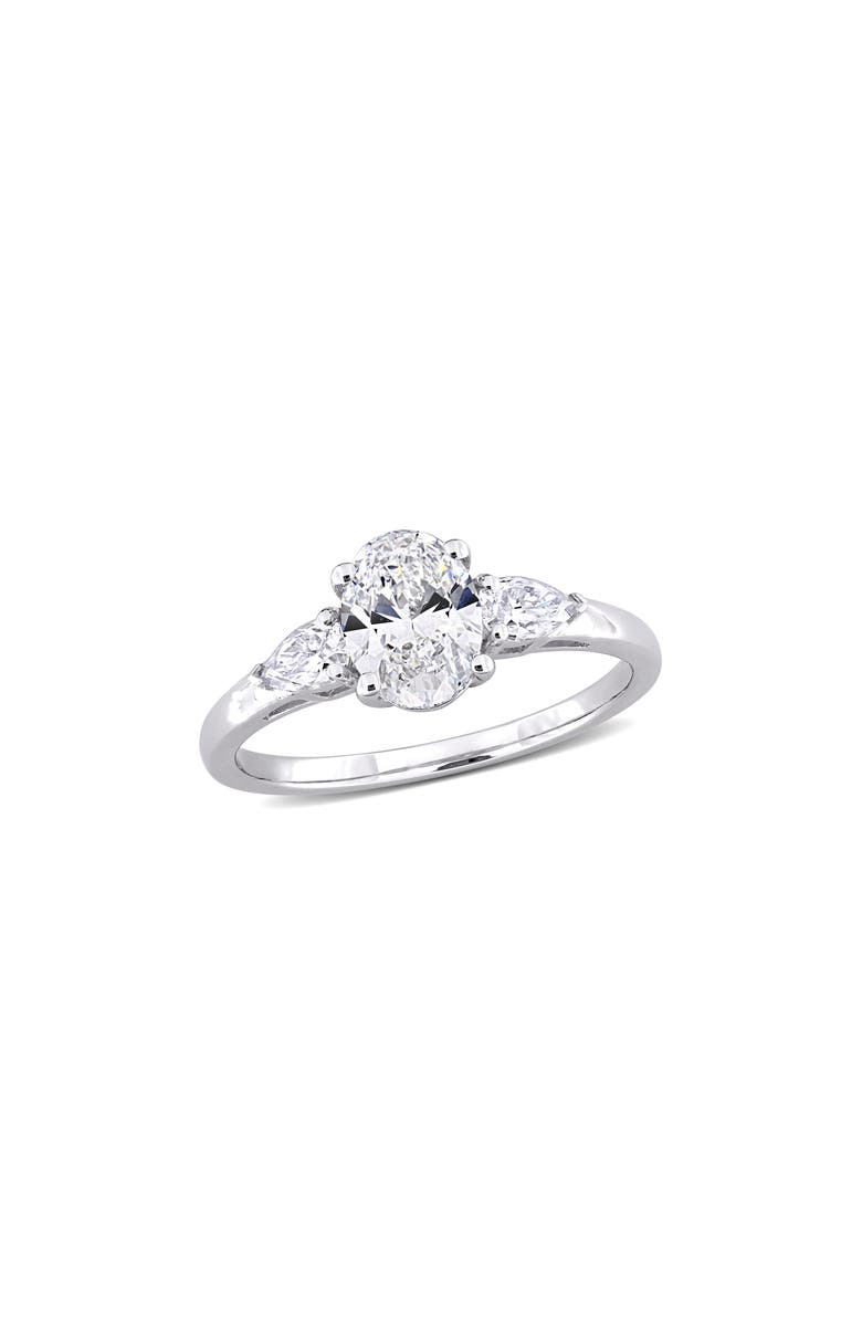 DELMAR Lab-Created Moissanite Ring, Main, color,