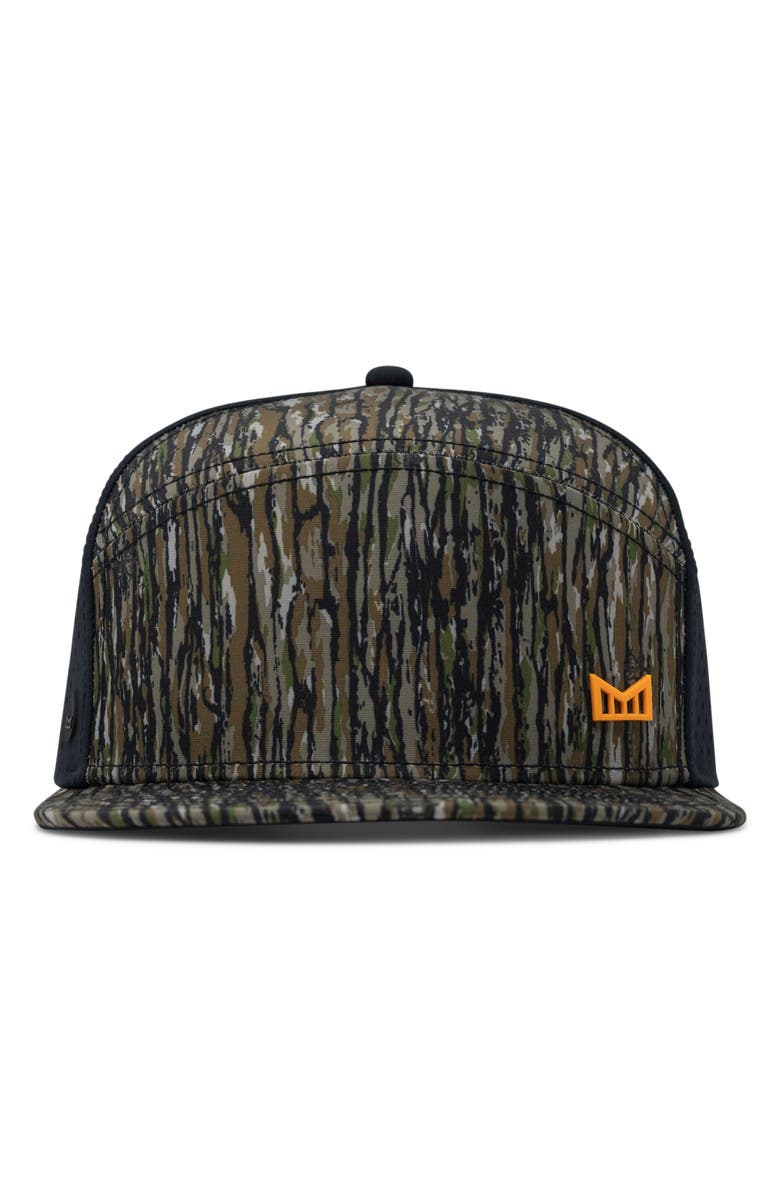 Melin x Realtree Trenches Icon Hydro Performance Snapback Hat, Alternate, color, Forest