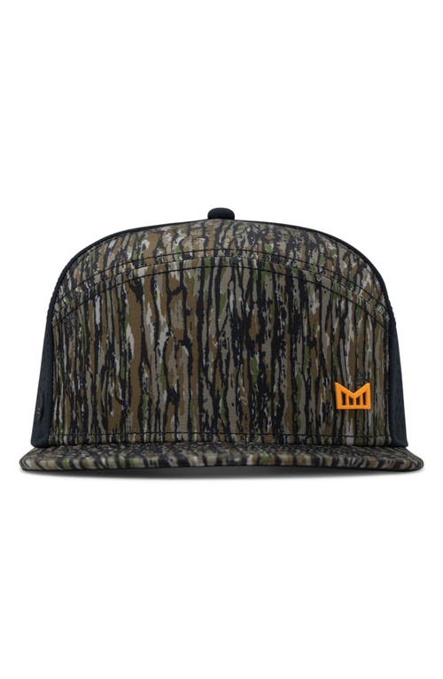 Melin Trenches Icon Hydro Performance Snapback Hat In Forest