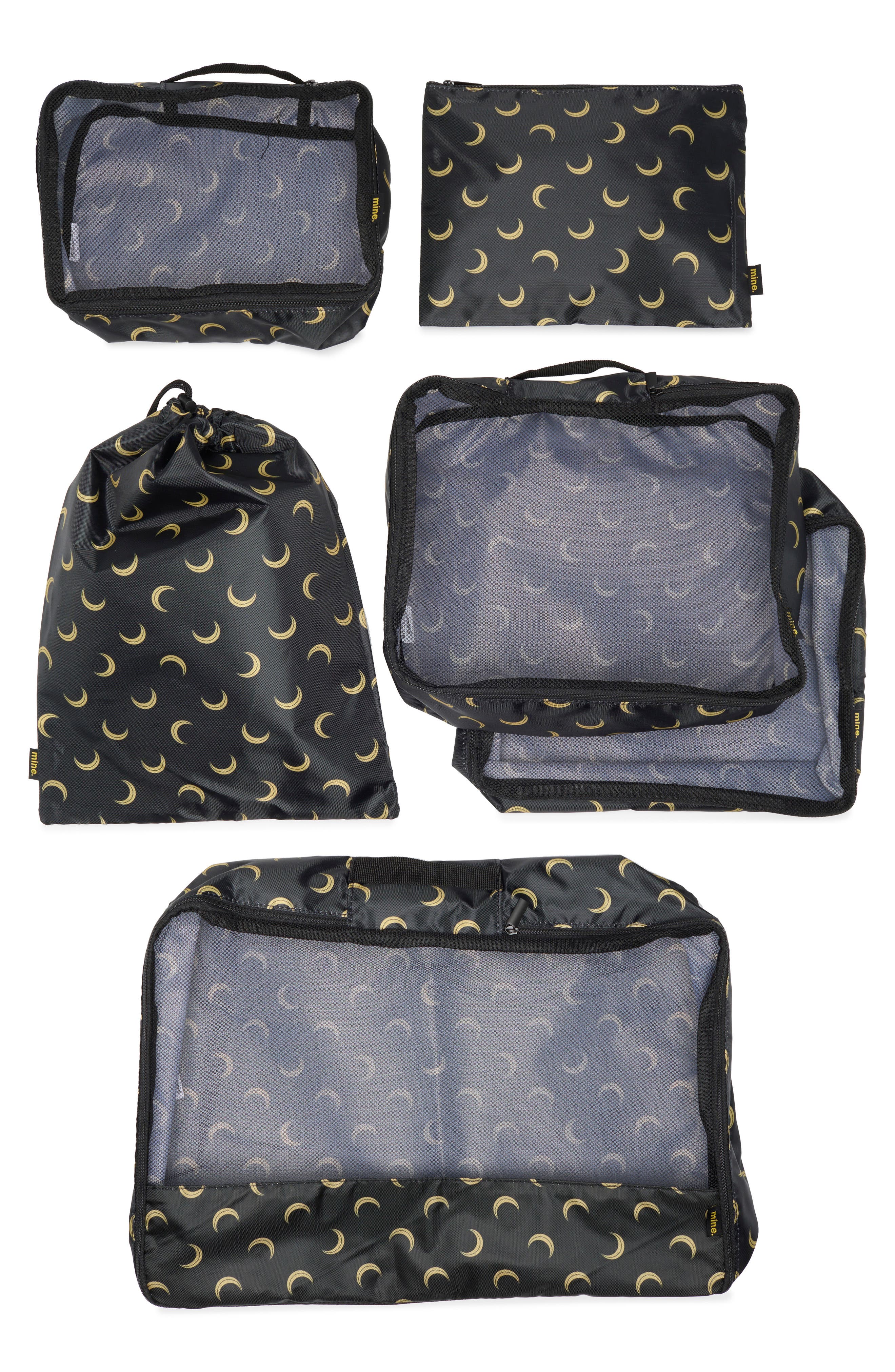 MYTAGALONGS Set of 6 Packing Organizers, Main, color, 