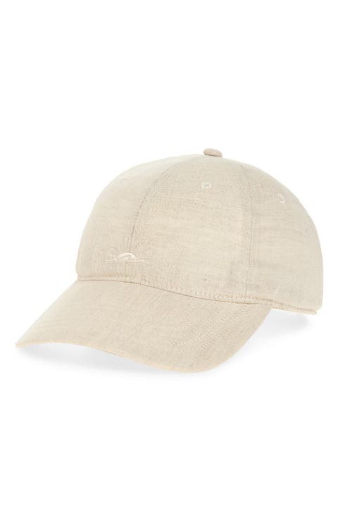 Linen Baseball Cap