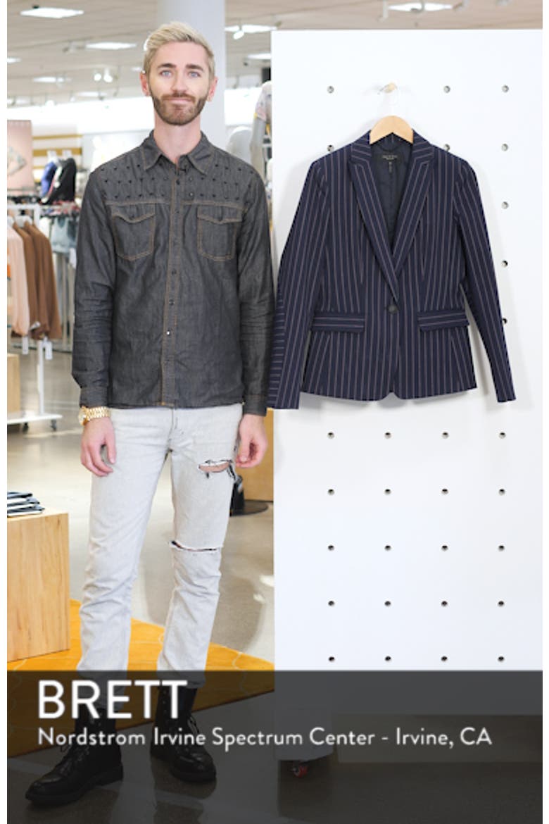 Lexington Stripe Blazer video