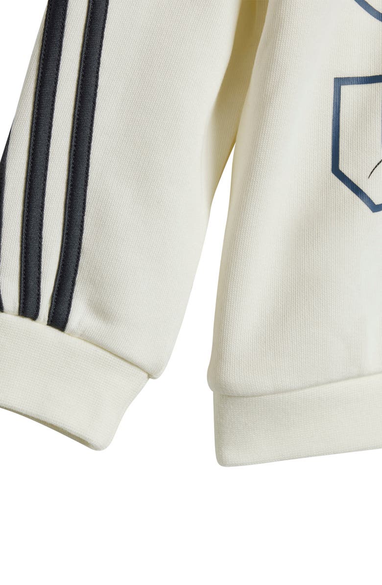 adidas Kids' Disney<sup>®</sup> Mickey Mouse Cotton Graphic Sweatshirt & Joggers Set, Alternate, color, 