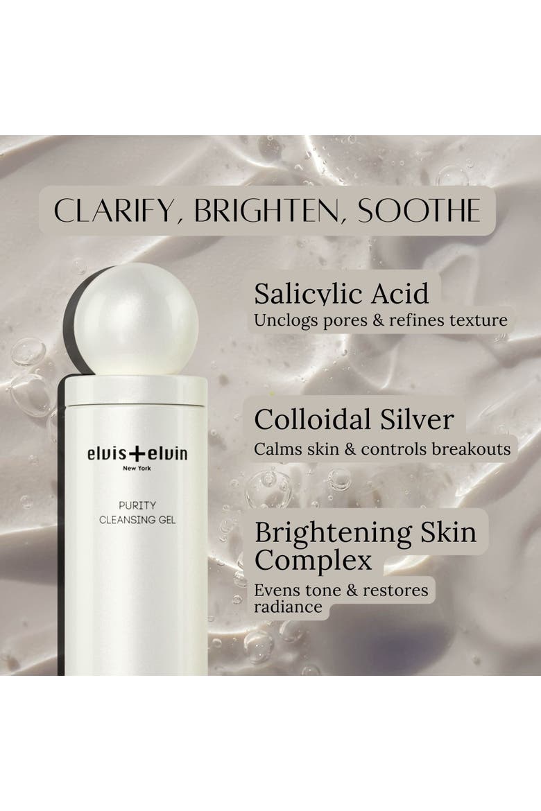 Purity Cleansing Gel - Salicylic Acid & Colloidal Silver, 100 mL, Alternate, color, NA