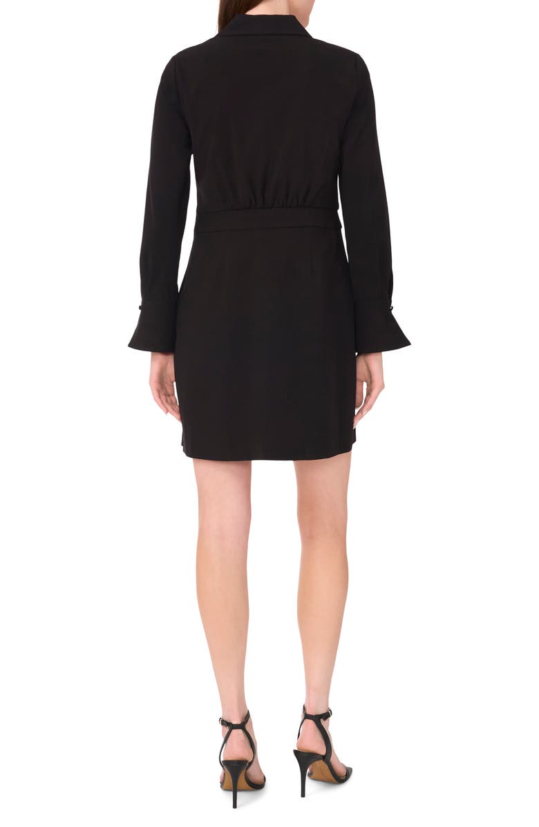 Halogen<sup>®</sup> Chain Long Sleeve Minidress, Alternate, color, 