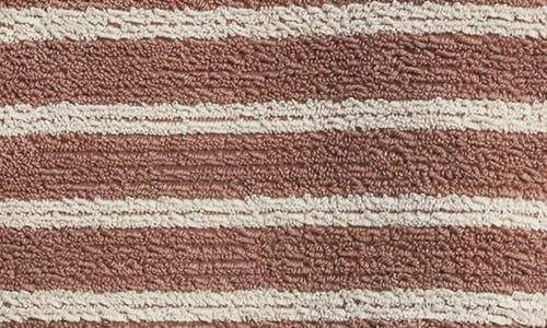 Parachute Resort Stripe Organic Cotton Hair Wrap In Brown