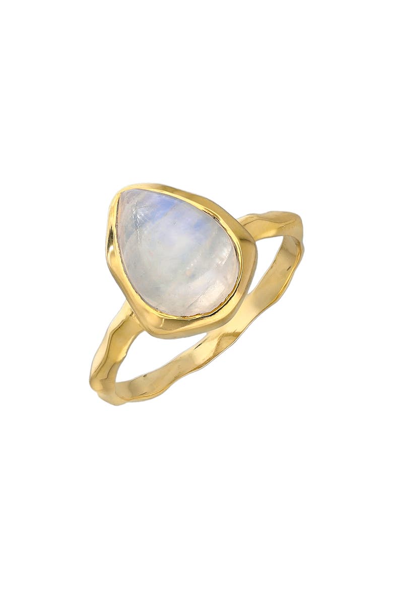 Rainbow Moonstone Ring, Main, color, BLUE