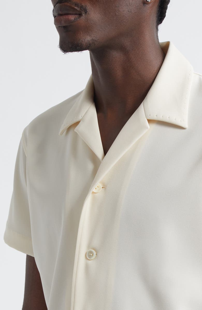 Second Layer Avenue Camp Shirt, Alternate, color, White 0053
