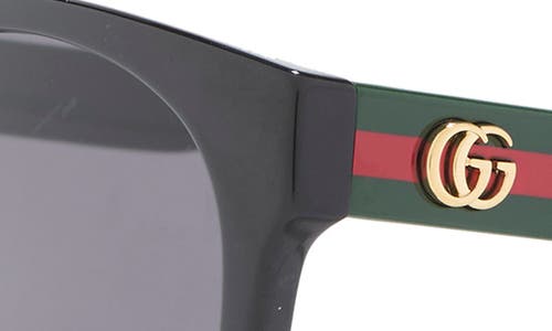 Gucci 56mm Cat Eye Sunglasses