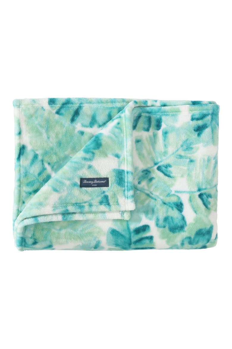Weekend Throw Blanket, Main, color, BRIGHT GREEN