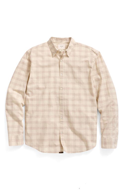 Billy Reid 'john T' Standard Fit Check Sport Shirt In Yellow