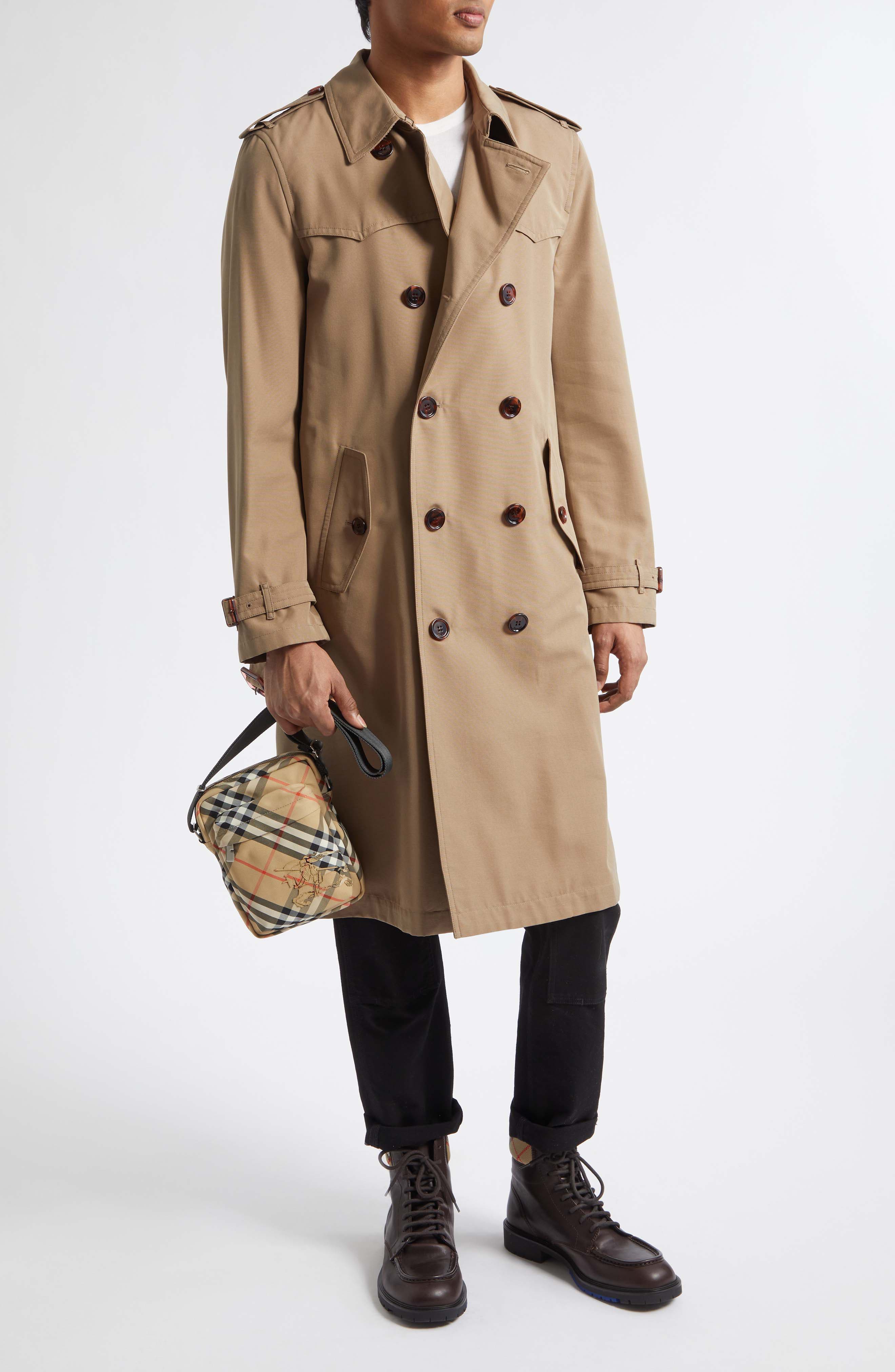 Foxfield Water Resistant Cotton Gabardine Trench Coat - image 2