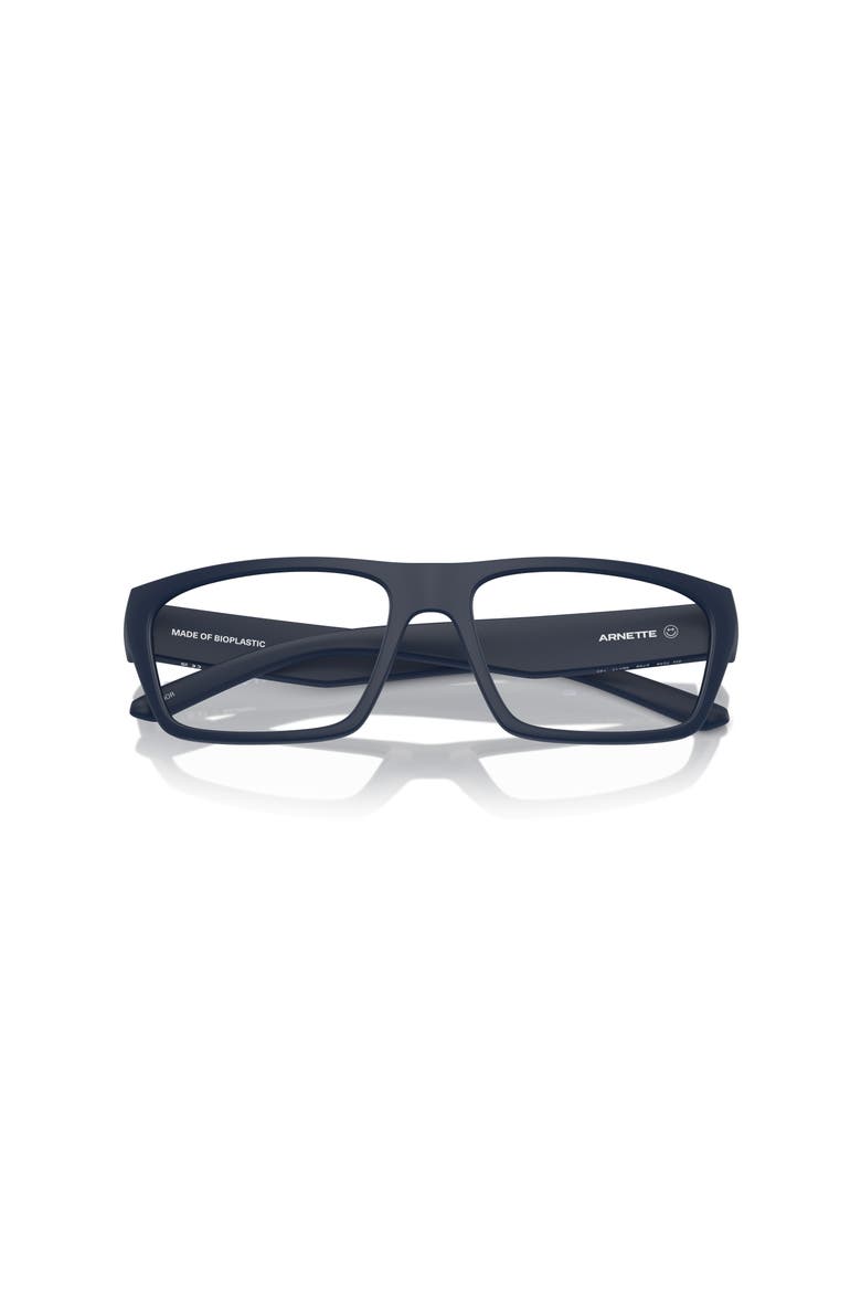 56mm Rectangle optical glasses, Alternate, color, Blue