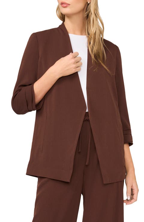 Open Front Blazer
