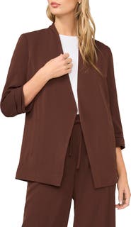 Halogen® Open Front Blazer