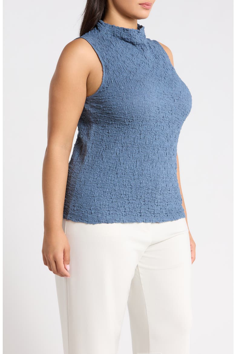Textured Organic Cotton Blend Tank, Alternate, color, COLD SPRAY
