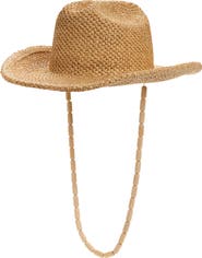 Lack of Color Raffia Cowboy Hat