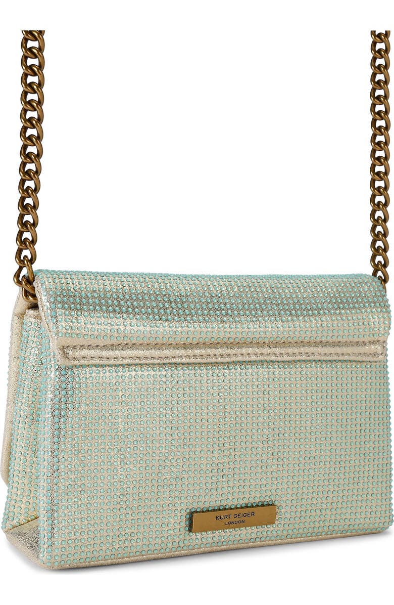 Kurt Geiger London Mini Kensington Flap Crossbody Bag, Alternate, color,