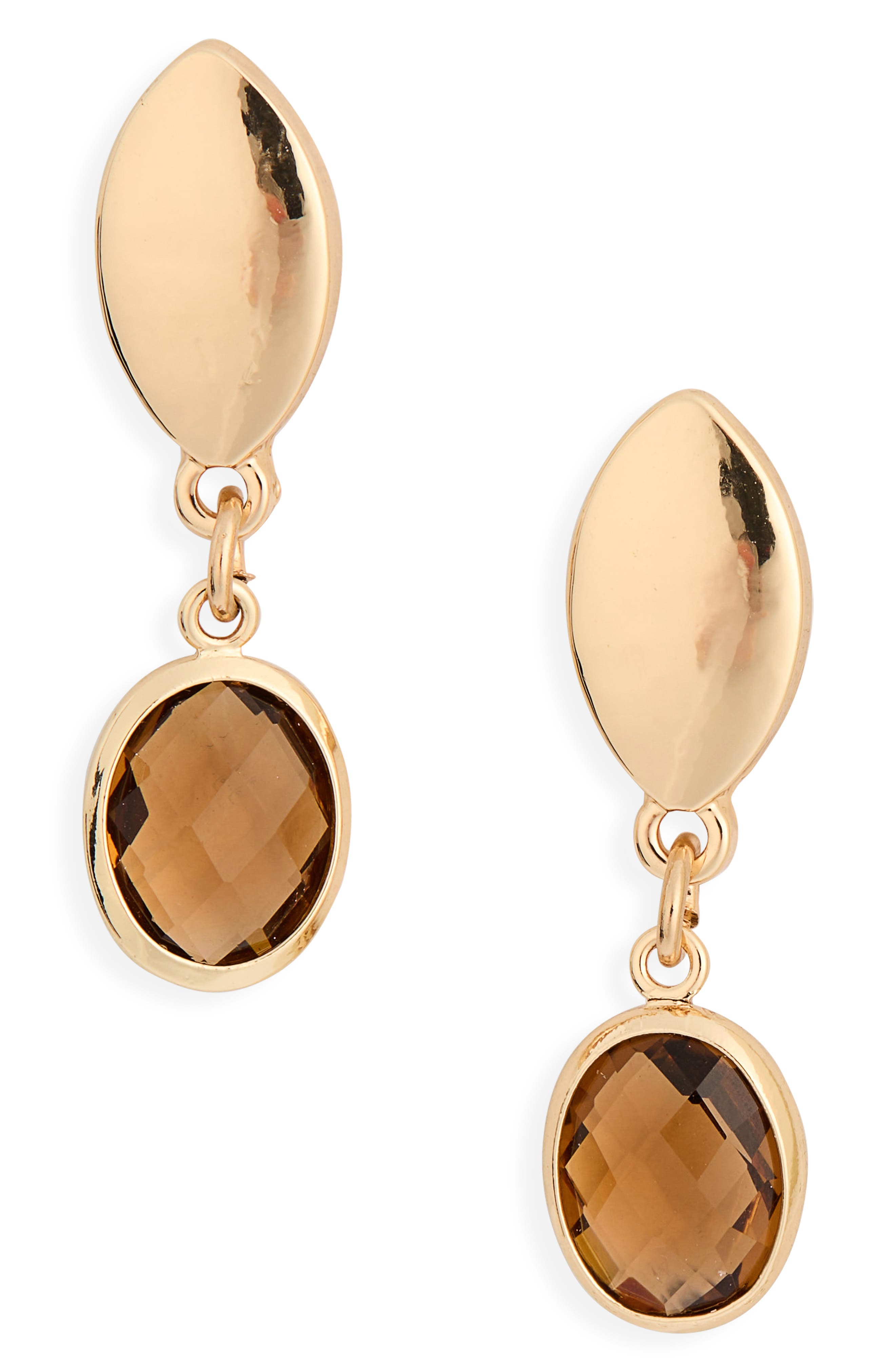 Amber Nights Drop Earrings