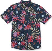 Volcom Floral Motion Short Sleeve Button-Up Shirt