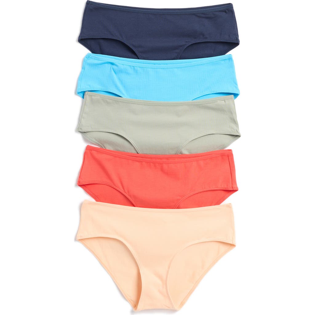 NORDSTROM RACK NORDSTROM RACK 5-PACK STRETCH HIPSTER BRIEFS