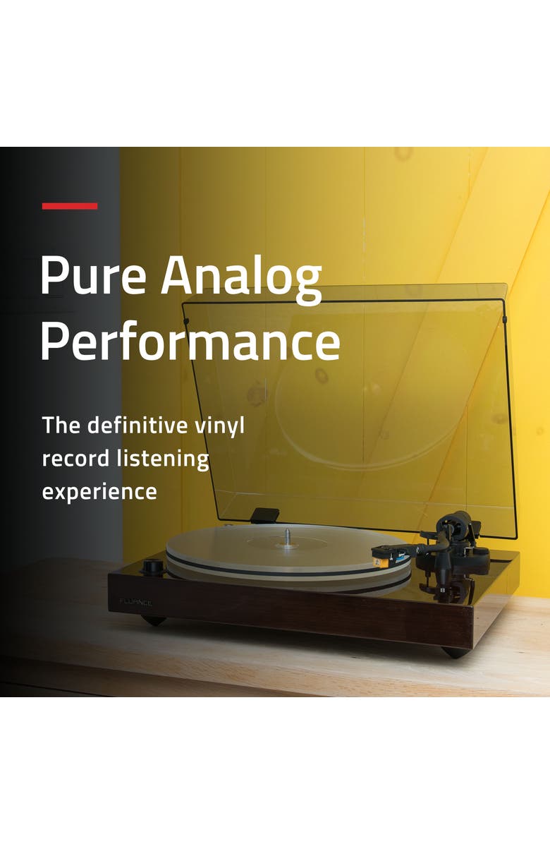 Fluance Reference High Fidelity Vinyl Turntable Record Player Nagaoka Cartridge, Alternate, color, Piano White