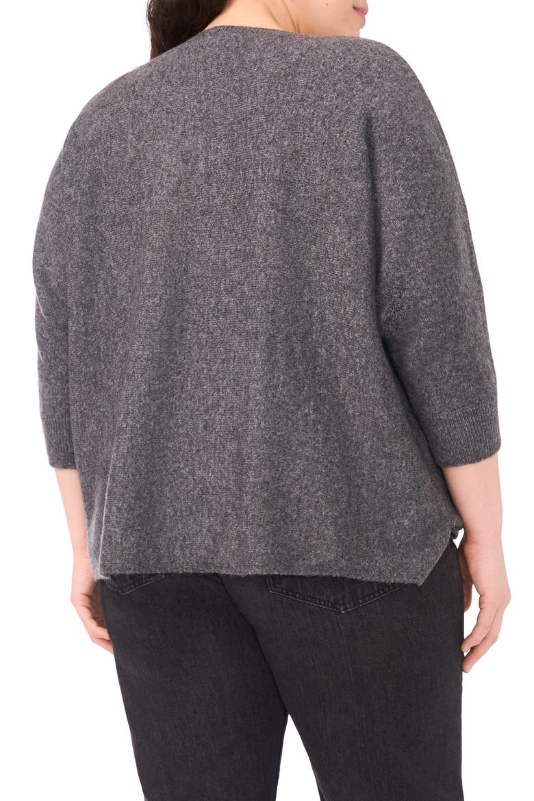 Dolman Sleeve Sweater, Alternate, color, MEDIUM HEATHER GREY