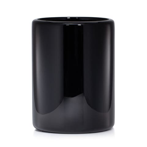 Domus Black Gloss Waste Basket