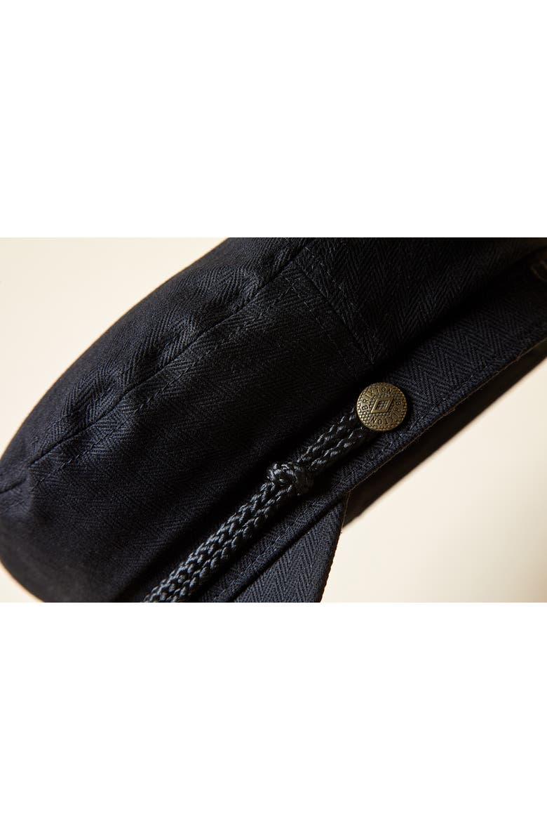 Brixton Fiddler Fisherman Cap, Alternate, color, Black