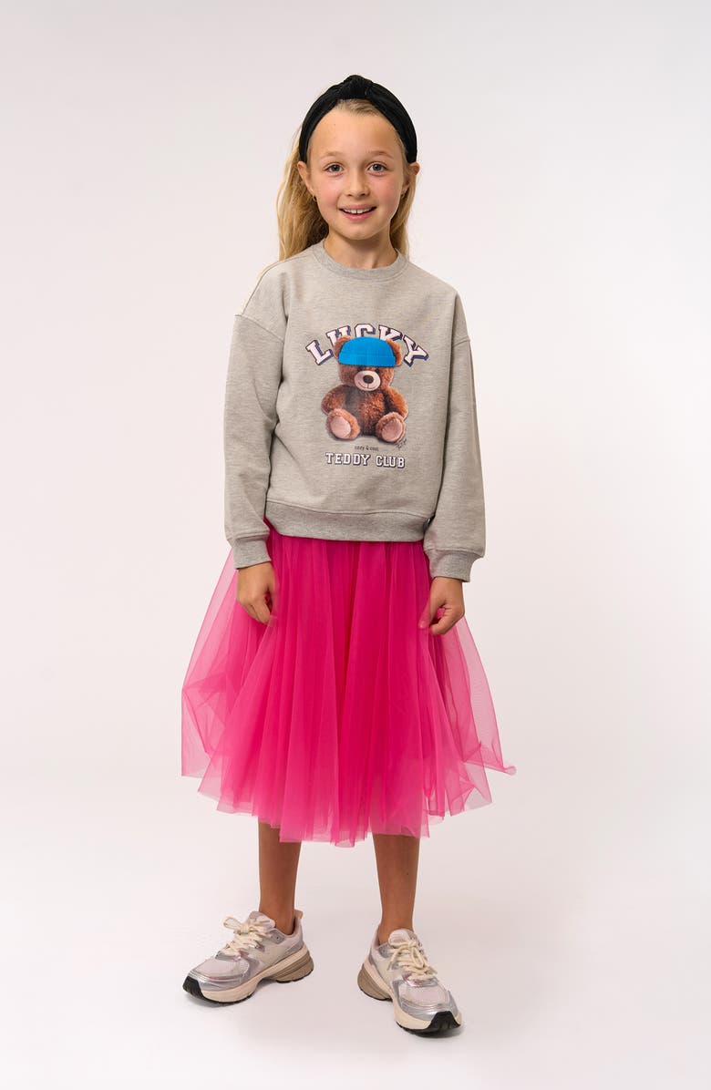 THE NEW Kids' Peaven Tulle Skirt, Alternate, color, Ibis Rose