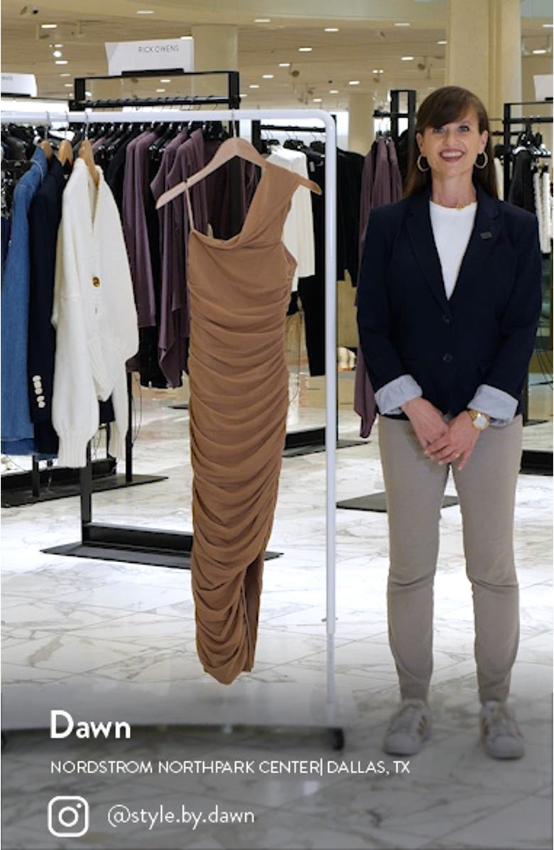 Miley Ruched Strapless Dress, sales video thumbnail