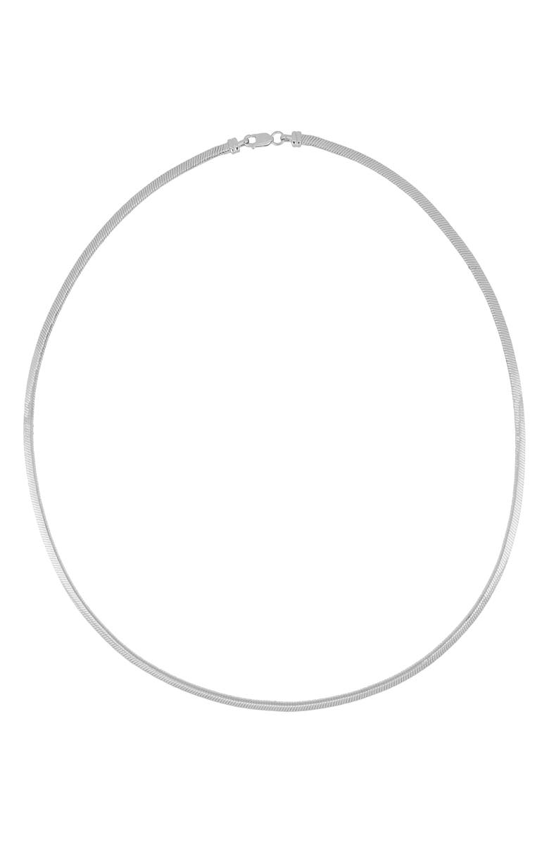 Bony Levy 14K Gold Snake Chain Necklace, Main, color, 14K White Gold