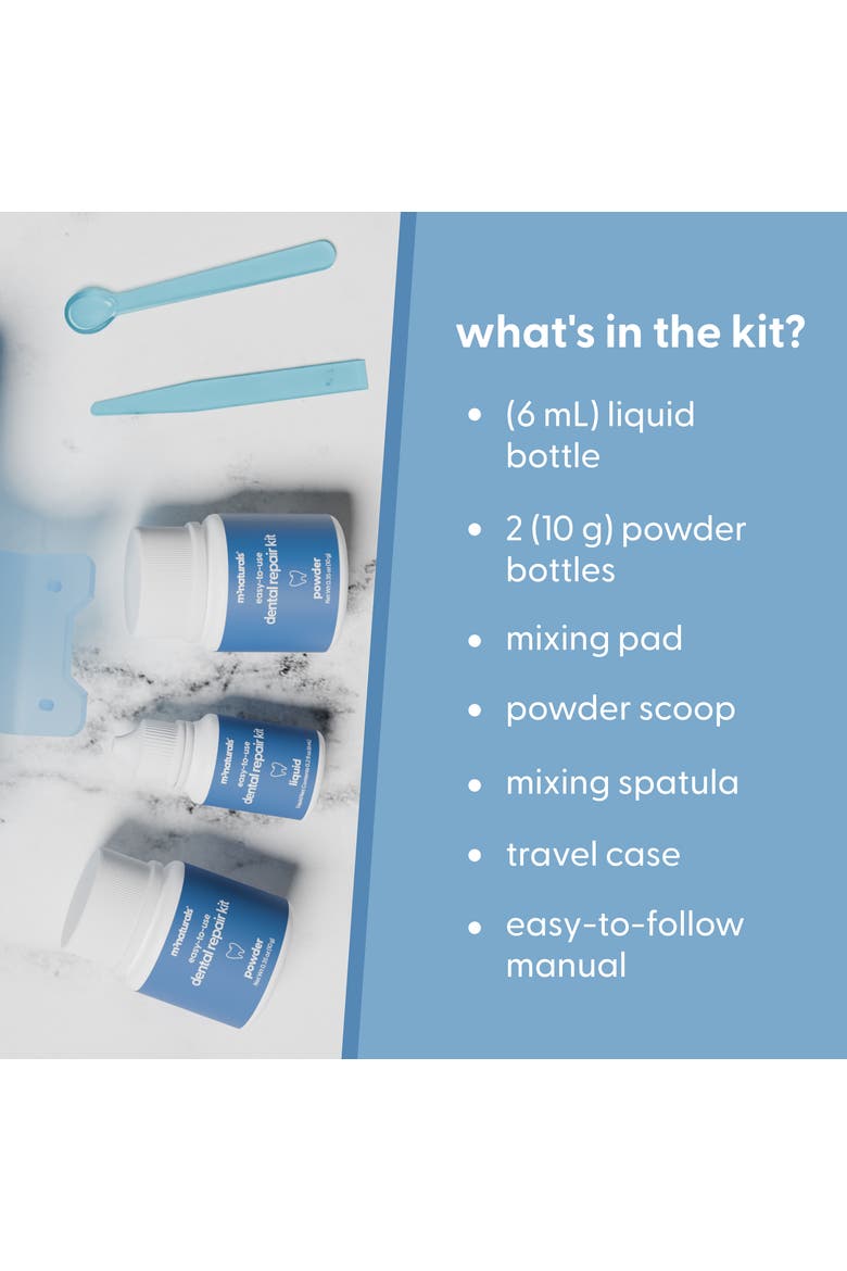 Temporary Tooth Repair Kit with Travel Case, Alternate, color, No Colour