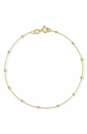 GLAZE JEWELRY 2mm Ball Station Anklet