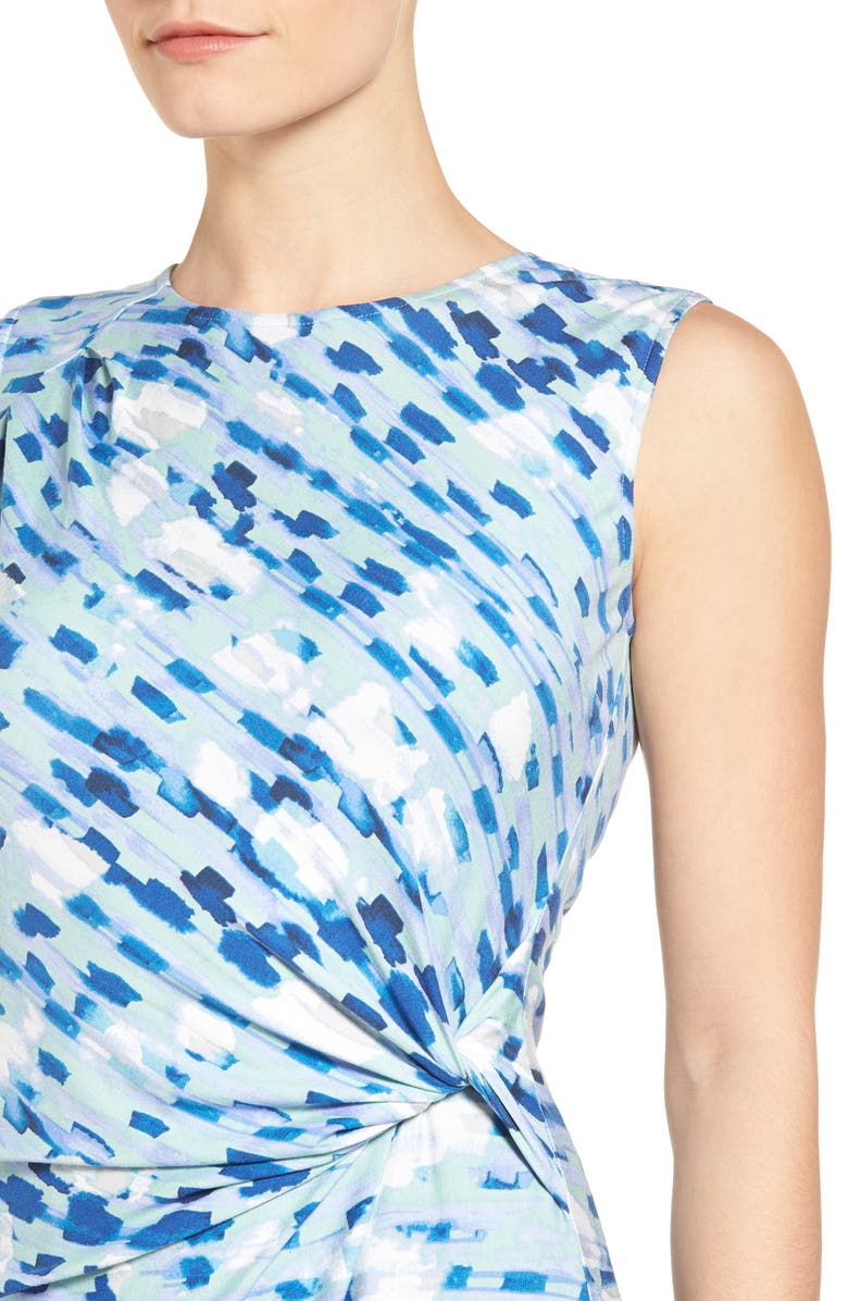 NIC+ZOE Water Lane Bias Twist Sheath Dress, Alternate, color, 