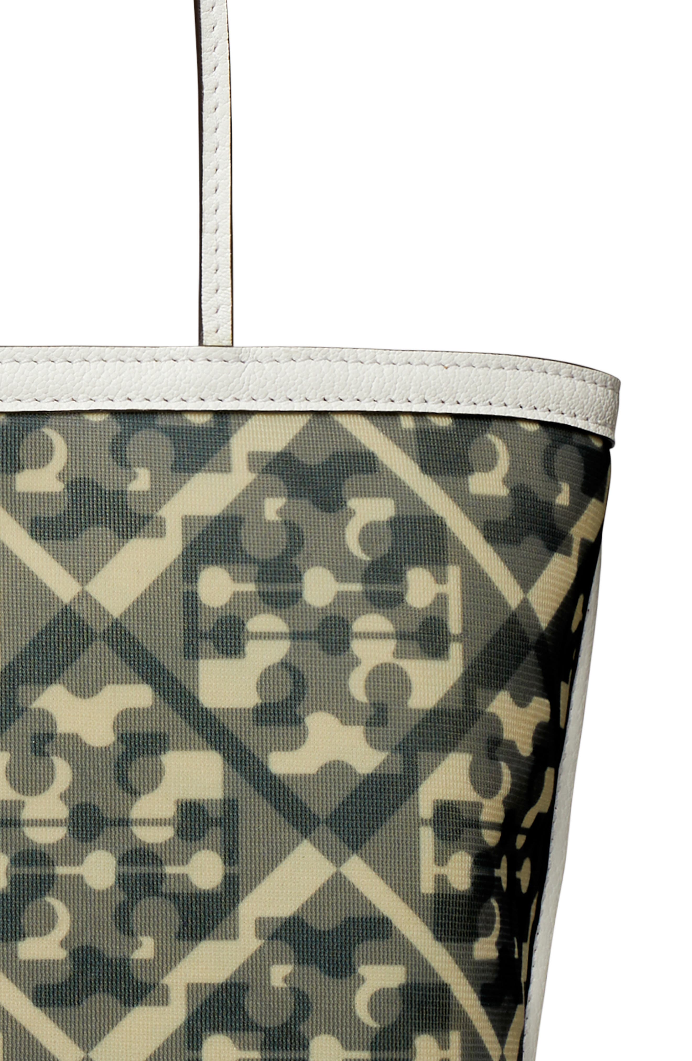 Tory Burch Prismatic Logo Large Mesh Tote, Alternate, color, 