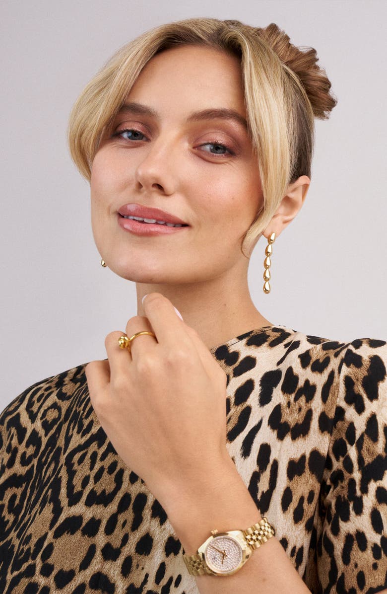 Sif Jakobs Jewellery Watch Sophia, Alternate, color, Stainless Steel Gold