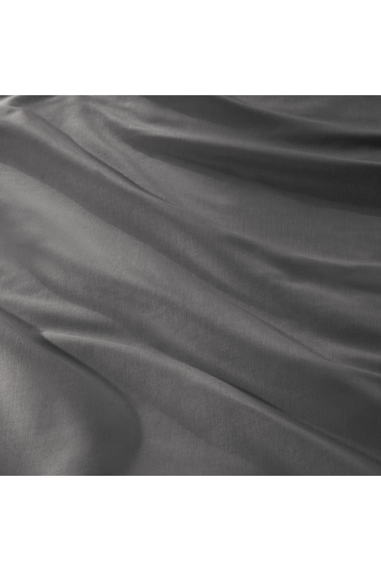 400 Thread Count Organic Cotton Sateen Sheet Set - Full XL, Alternate, color, Grey
