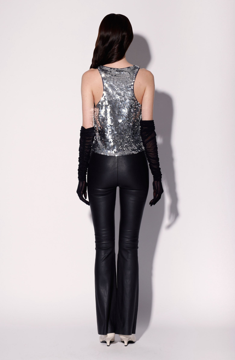 Walter Baker Destiny Top, Alternate, color, Silver Sequin