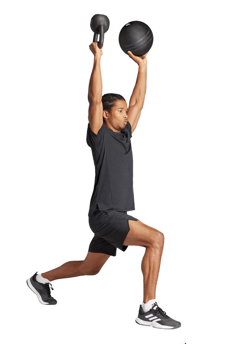 AEROREADY Performance T-Shirt, Alternate, color, BLACK