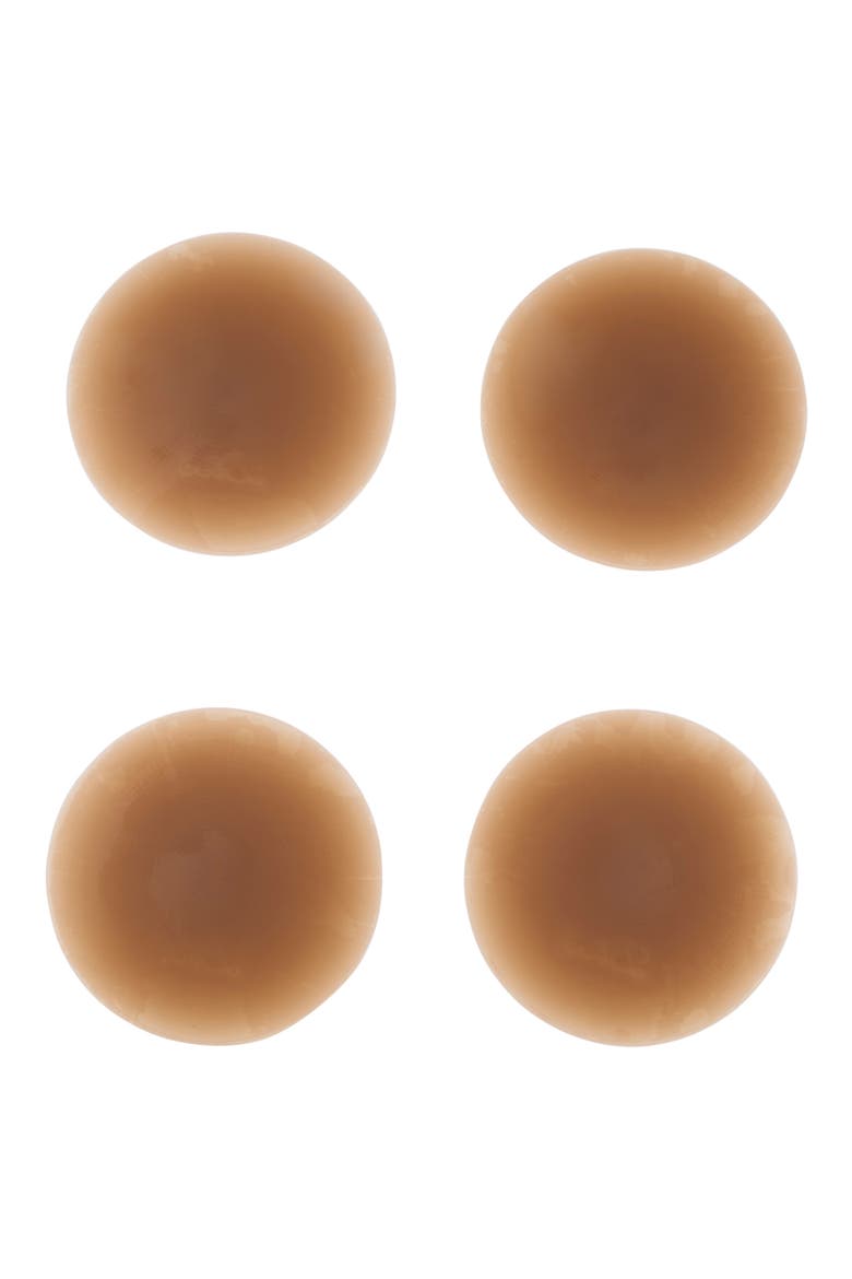 Round 'Em Up 2-Pack Round Nipple Covers, Main, color, DARK