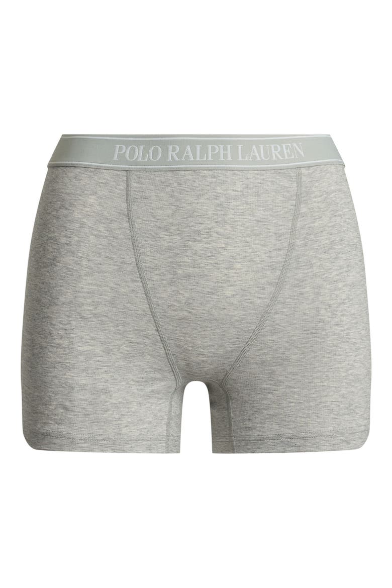 Logo Band Knit Boxers, Alternate, color, HEATHER GREY