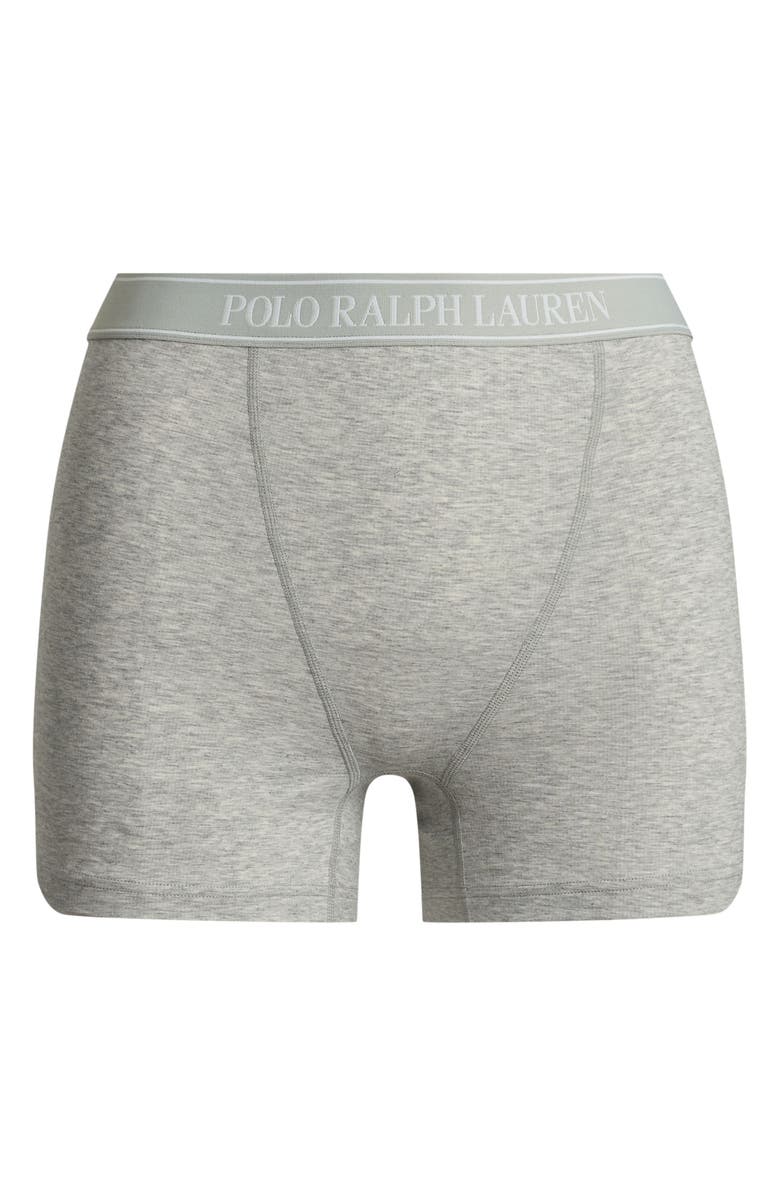 Polo Ralph Lauren Logo Band Knit Boxers, Alternate, color, Heather Grey