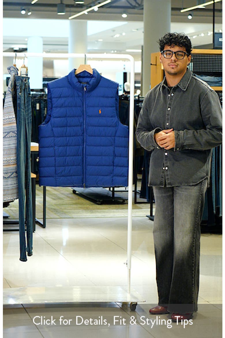 The Colden Water Repellent Packable Down Vest video