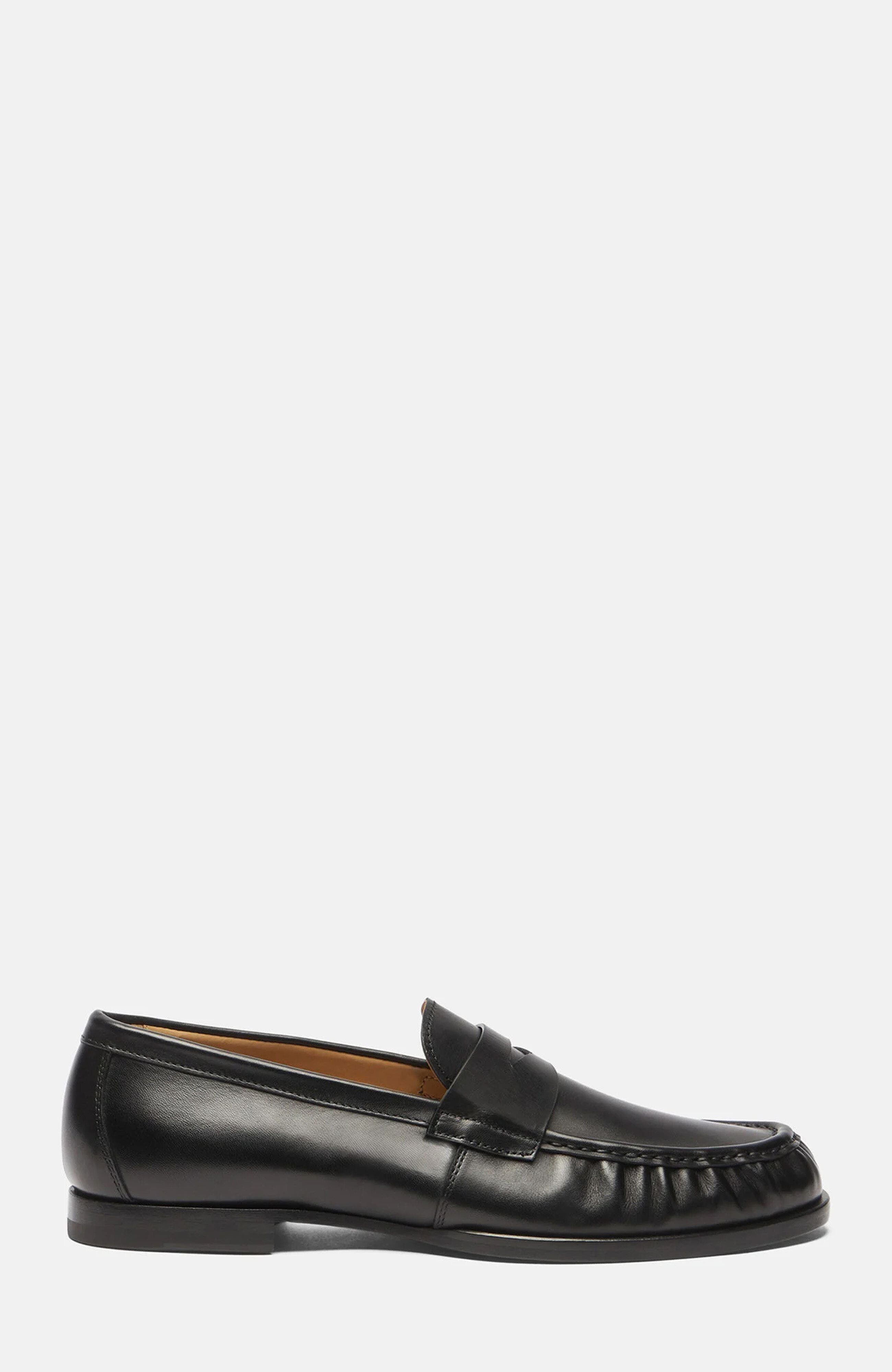 SCAROSSO Fred Loafers, Alternate, color, Black - Calf